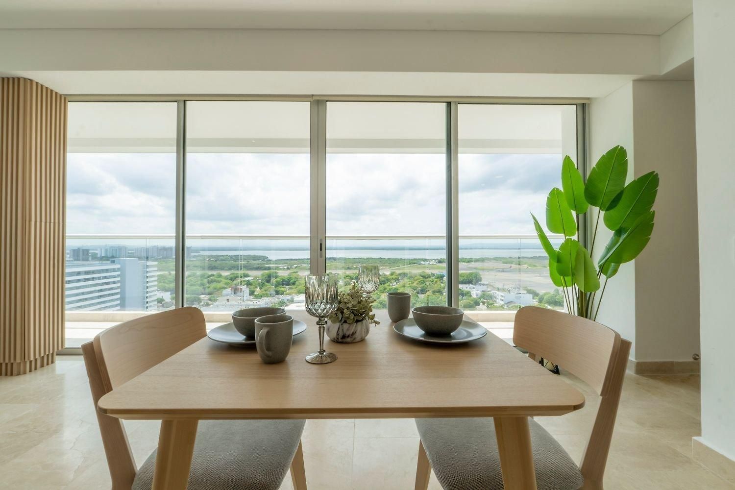 Cb1629 | Moderna Con Vista 180 Mar Ciudad Apartamento