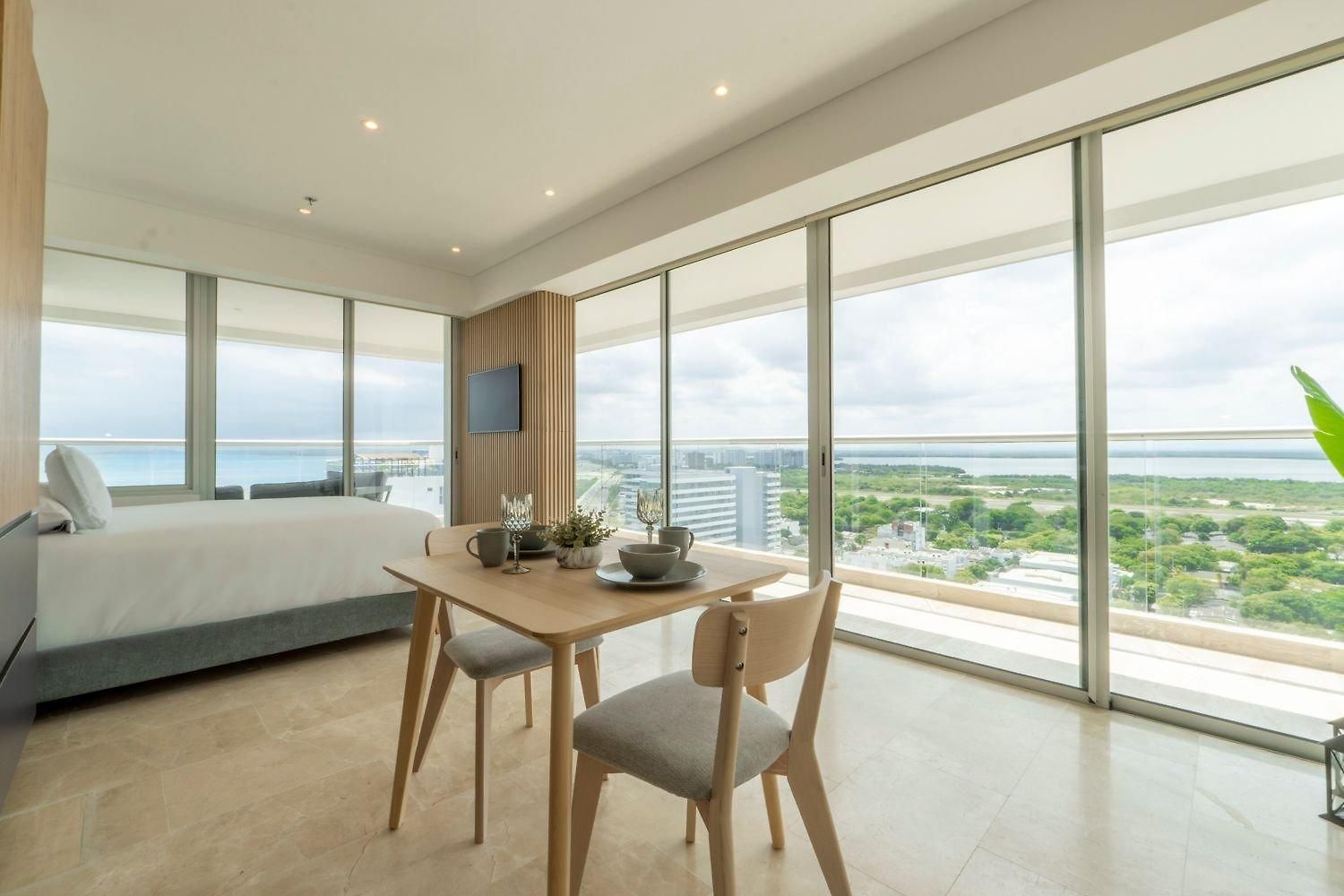 Cb1629 | Moderna Con Vista 180 Mar Ciudad Apartamento Cartagena