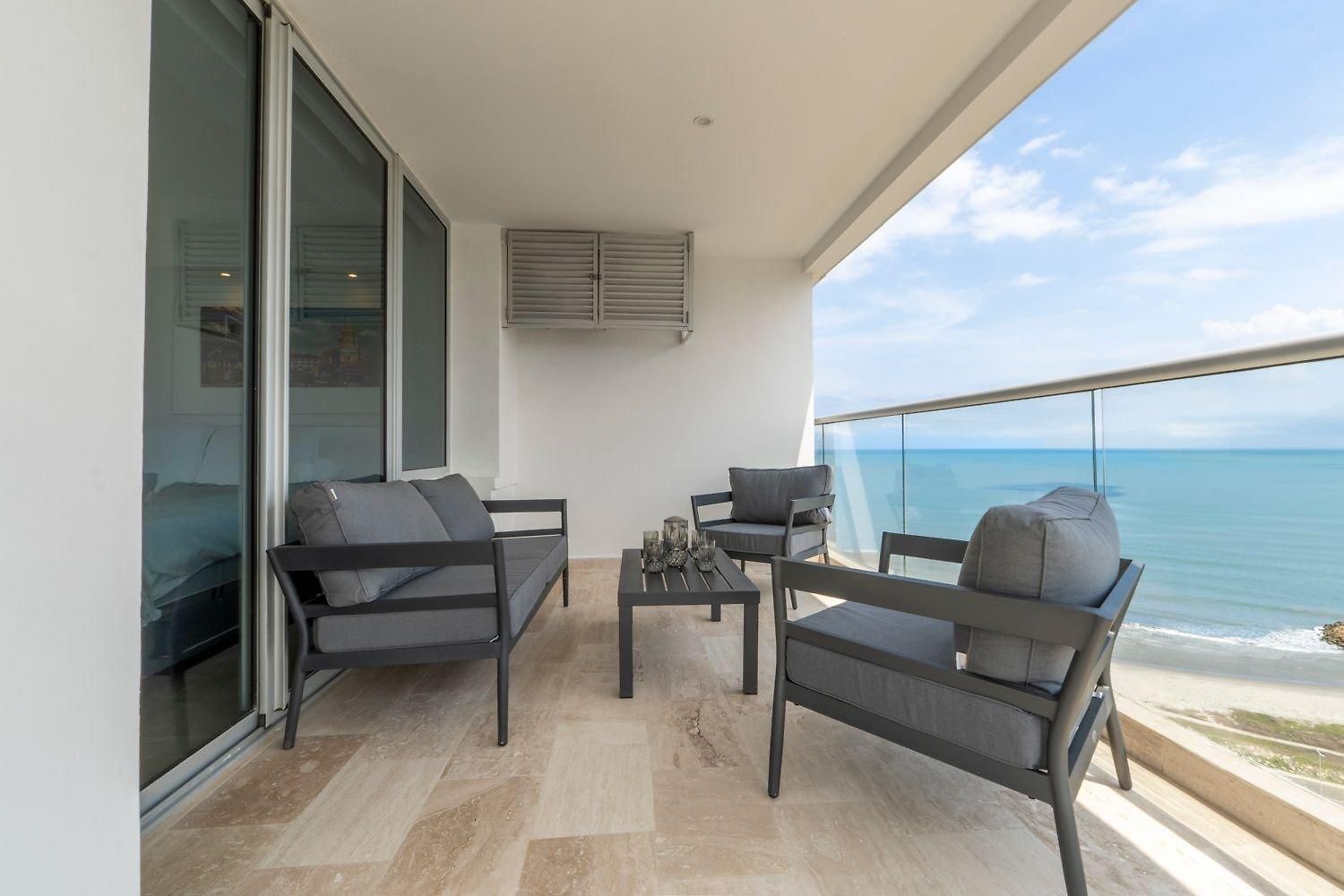 Apartamento Cb1629 | Moderna Con Vista 180 Mar Ciudad Cartagena