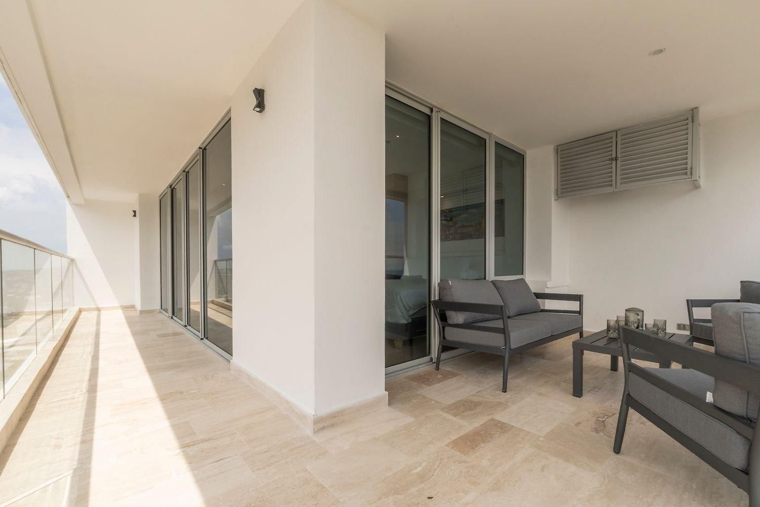 Cb1629 | Moderna Con Vista 180 Mar Ciudad Apartamento Cartagena