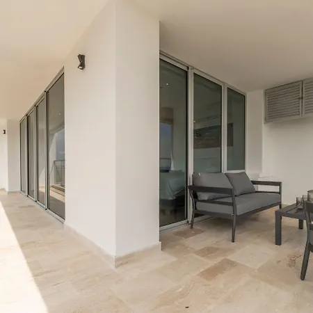 Cb1629 | Moderna Con Vista 180 Mar Ciudad Apartment Cartagena