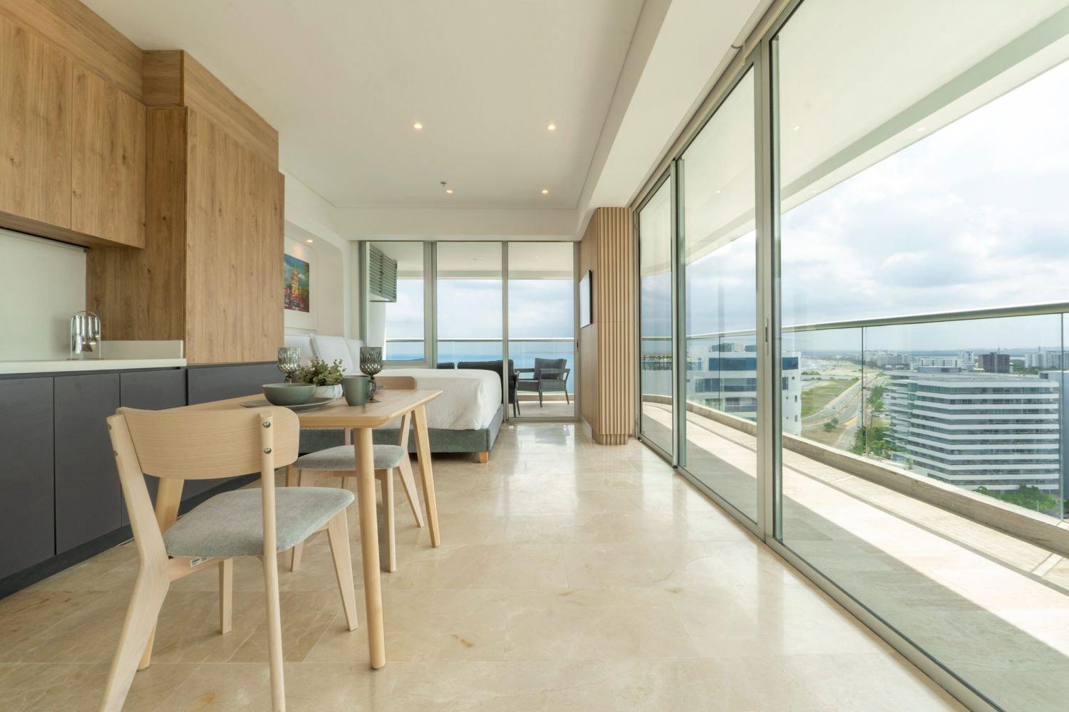 Apartamento Cb1629 Vista Increible Frente Al Mar-atardecer