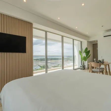 Cb1629 | Moderna Con Vista 180 Mar Ciudad Apartamento *
