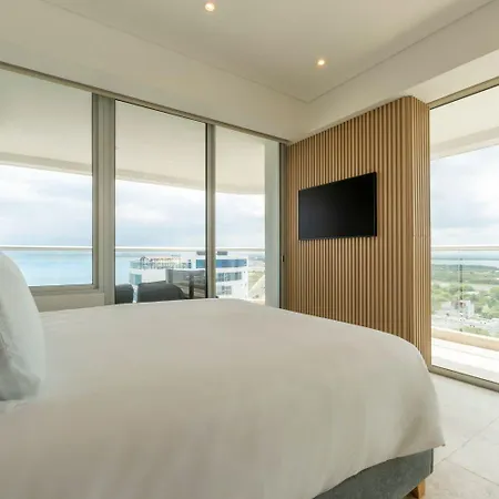 Cb1629 | Moderna Con Vista 180 Mar Ciudad Apartamento Cartagena