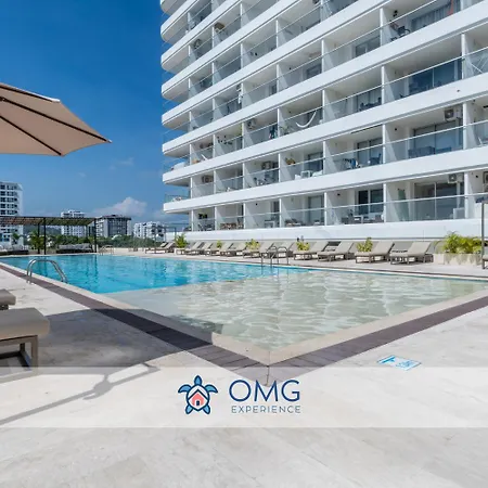 Cb1629 | Moderna Con Vista 180 Mar Ciudad Apartamento Cartagena